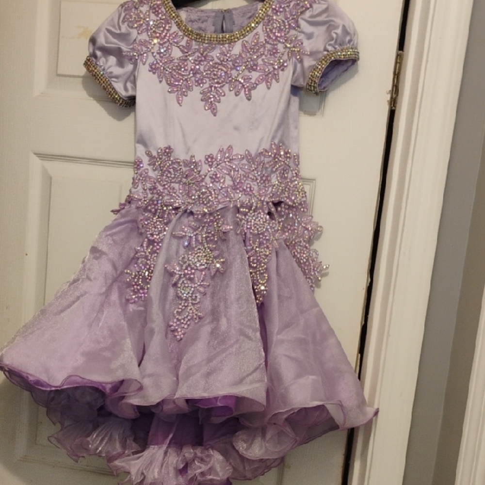 Lavender Pageant Dress